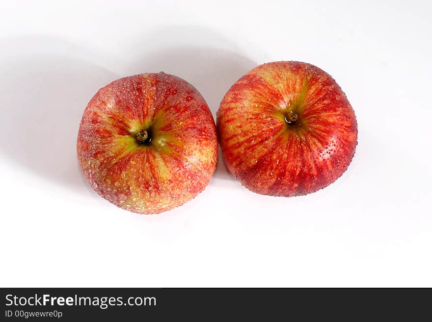 Fresh couple apple