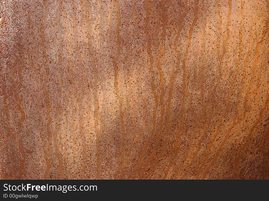 Rusty plaque which can be used as texture or background. Rusty plaque which can be used as texture or background