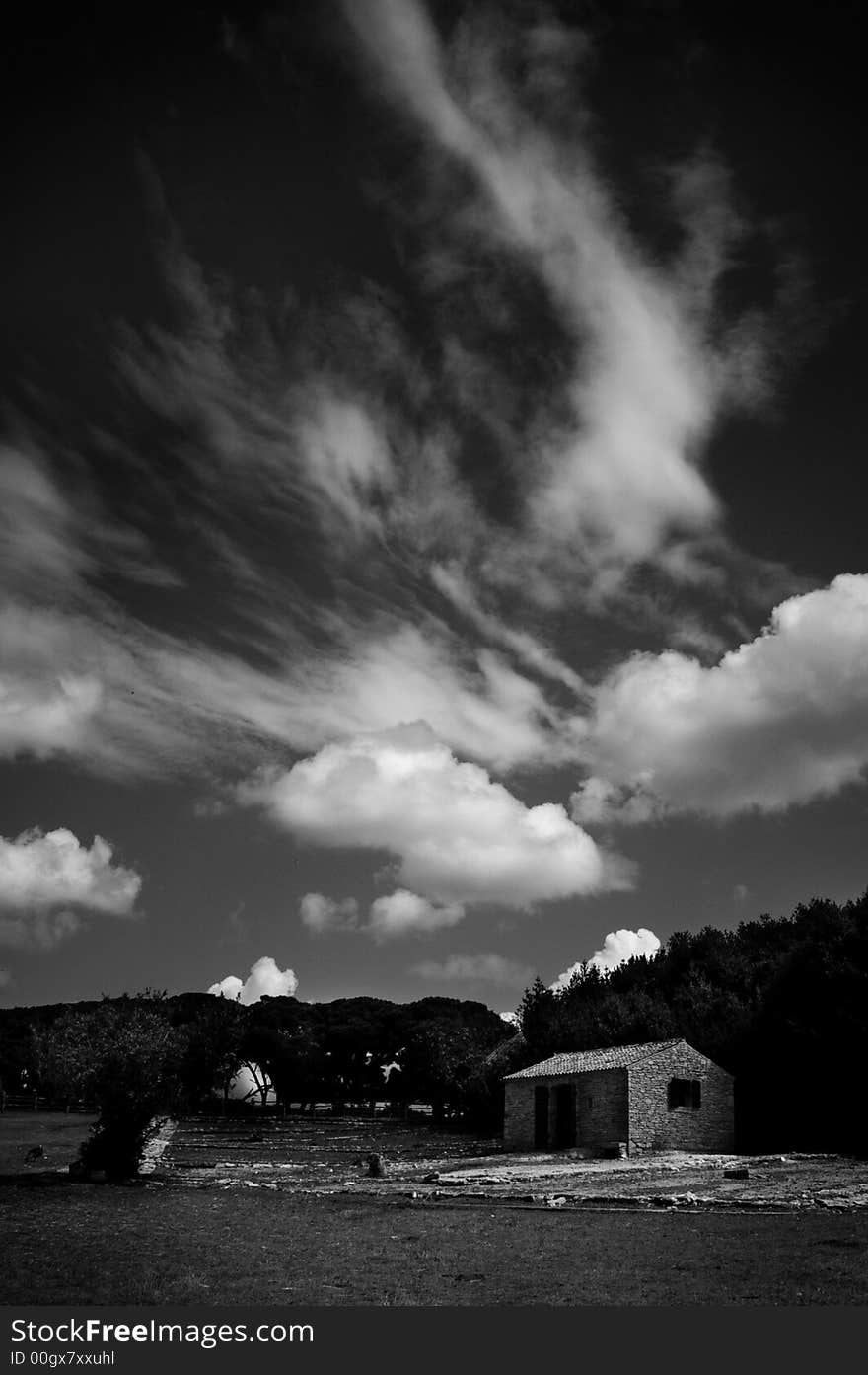 National park on croatian island