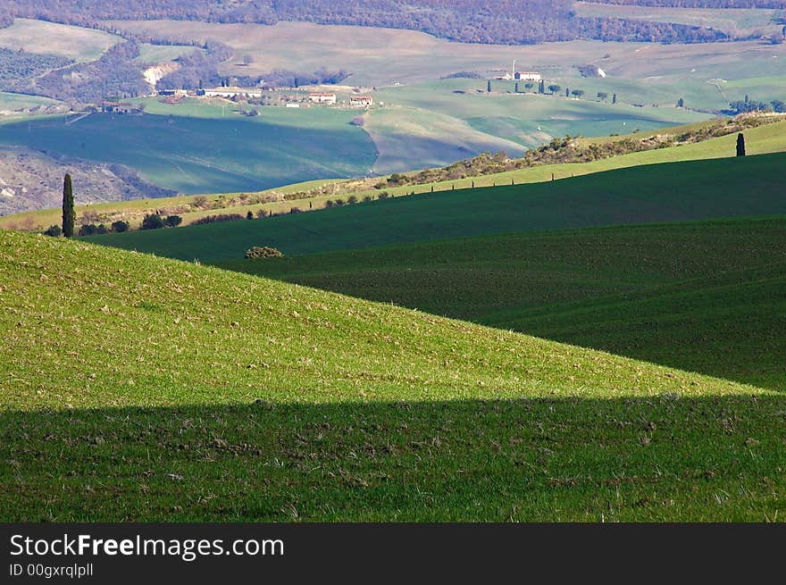 Landscape,Tuscany Val D Orcia