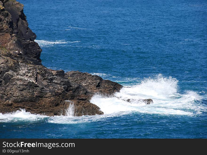 Rocks In The Sea