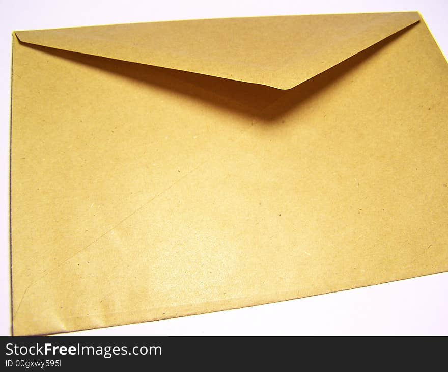 An old blank envelope for messages.