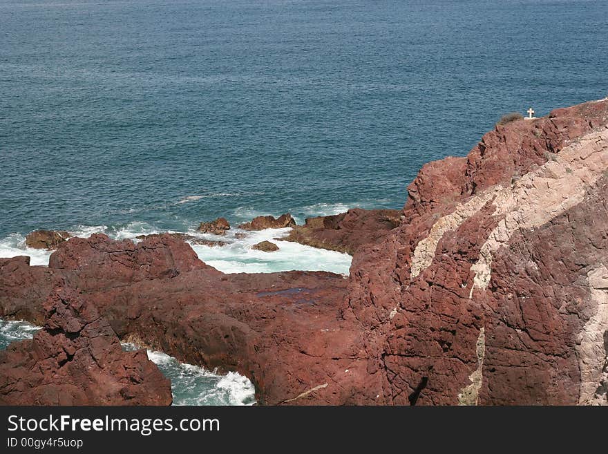 Cross on Cliffs