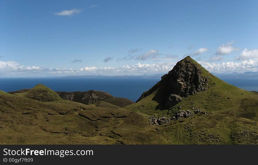 Skye landscape - View from Quiraing