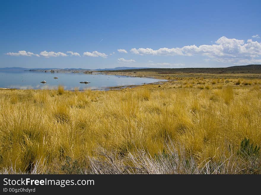 Tufa formations at Mono Lake