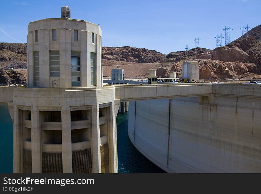 Hoover Dam at Lake Powell