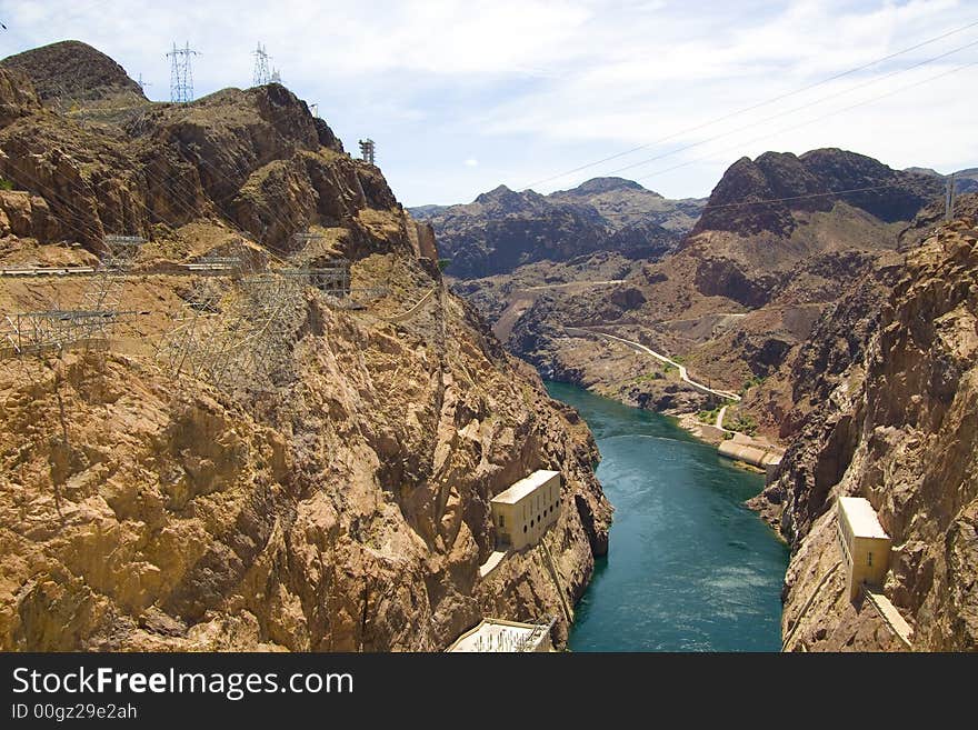 Hoover Dam at Lake Powell