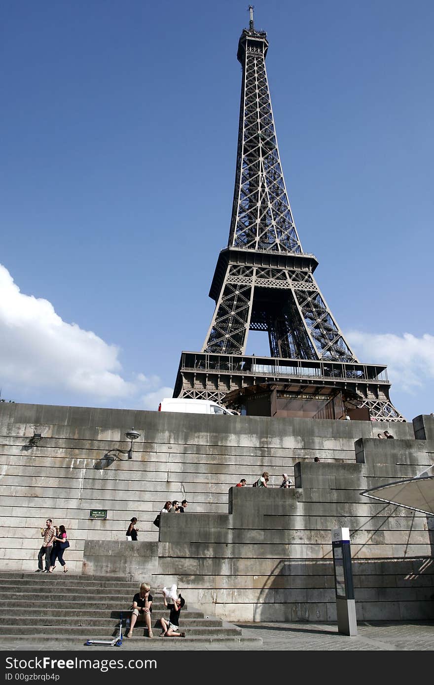 Eiffel Tower Of Paris