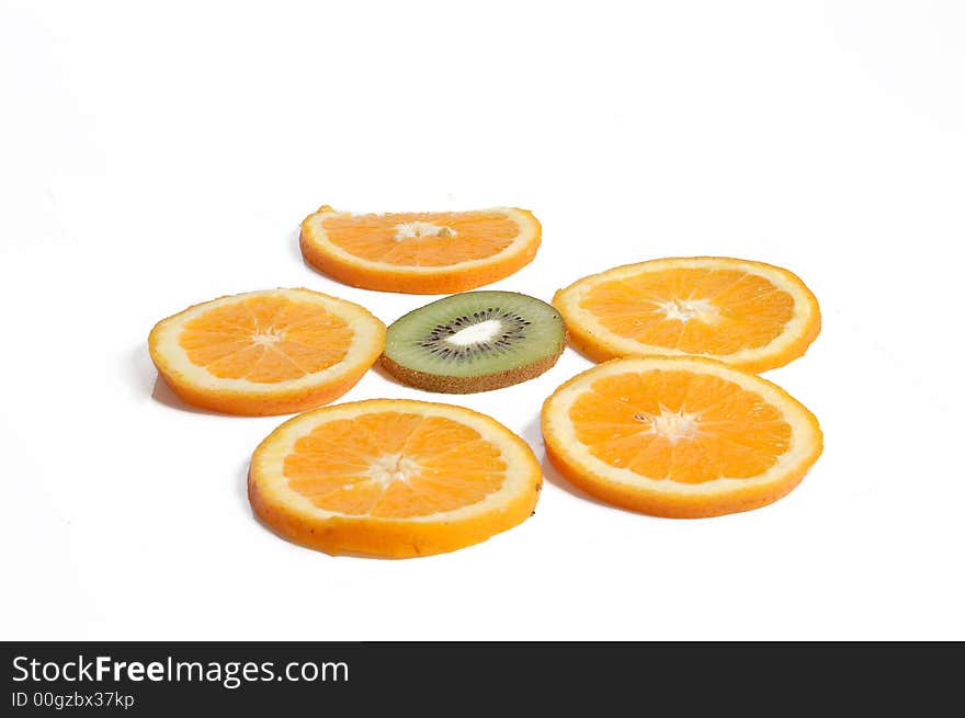 Orange Whit Kiwi