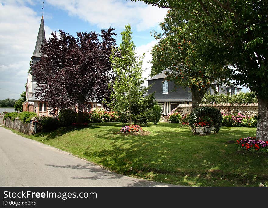 French Village Street