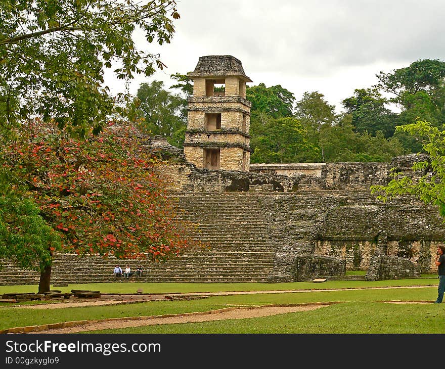 Palanque tower view