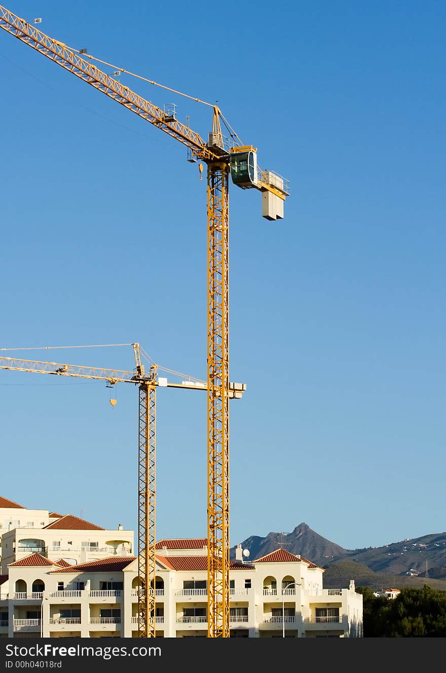 Cranes and Apartments