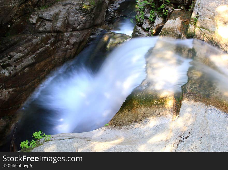 Above The Sabbaday Falls