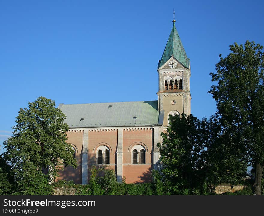 Romanesque Church In Czech