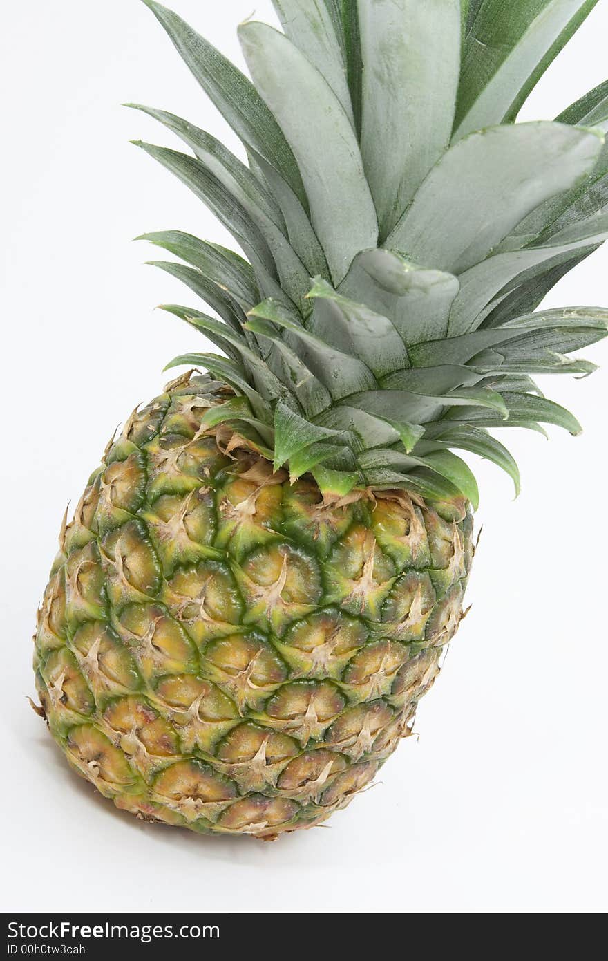 Pineapple, isolated on white background