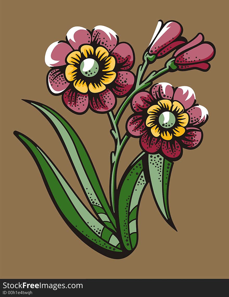 Flower Illustration Series