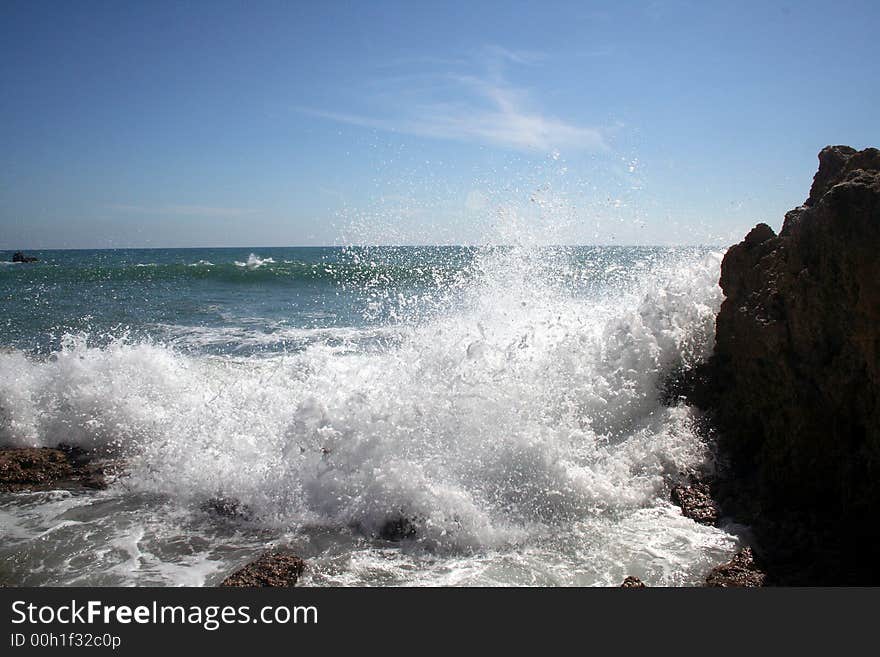 Pounding Waves