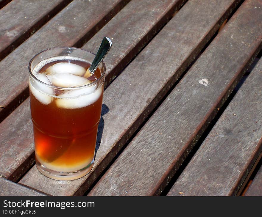 A lovely glass of iced tea