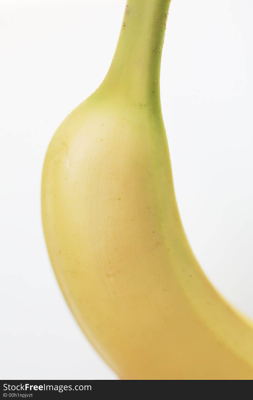 A Single fairtrade bannana