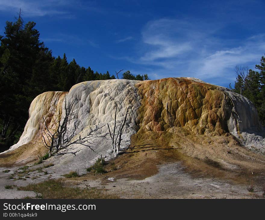 Mammoth Hot Spring