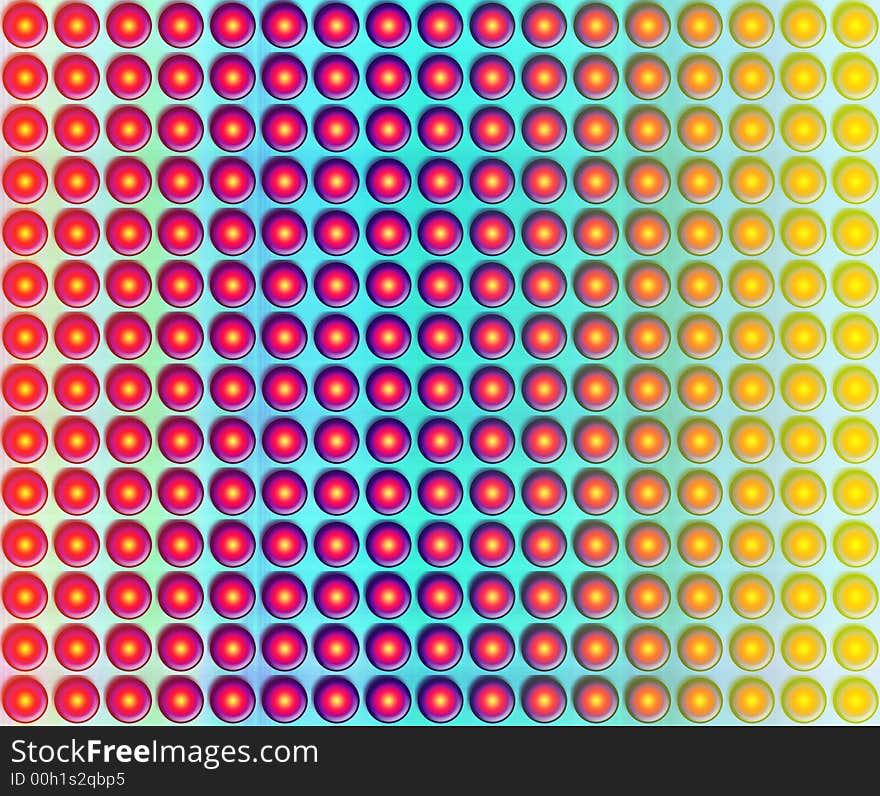 A simple abstract color dot pattern background. A simple abstract color dot pattern background.