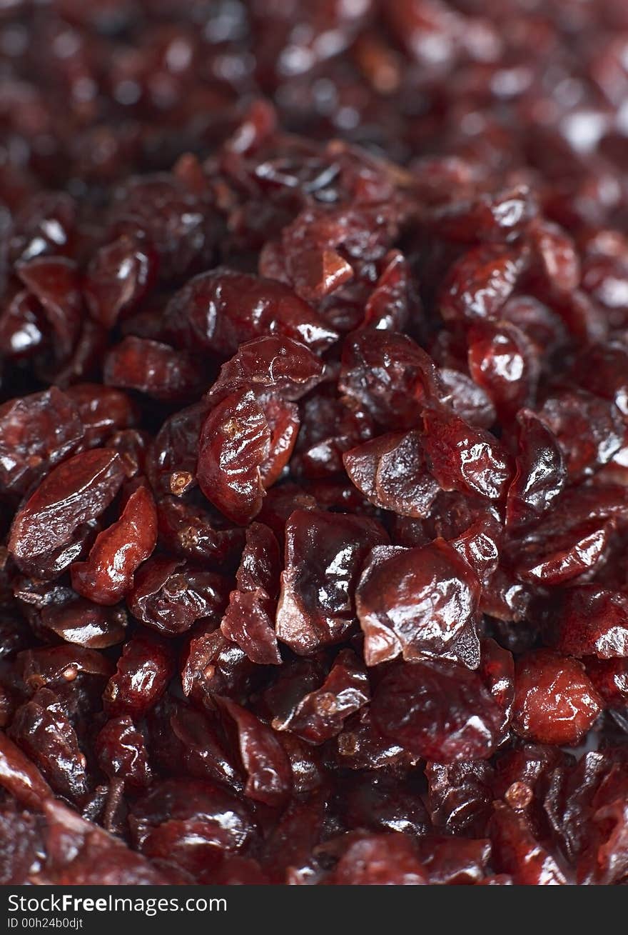 Dried cranberries