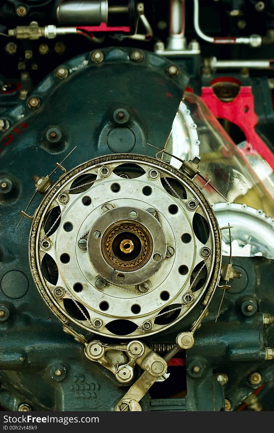 Piston engine detail, Seattle Museum of Flight