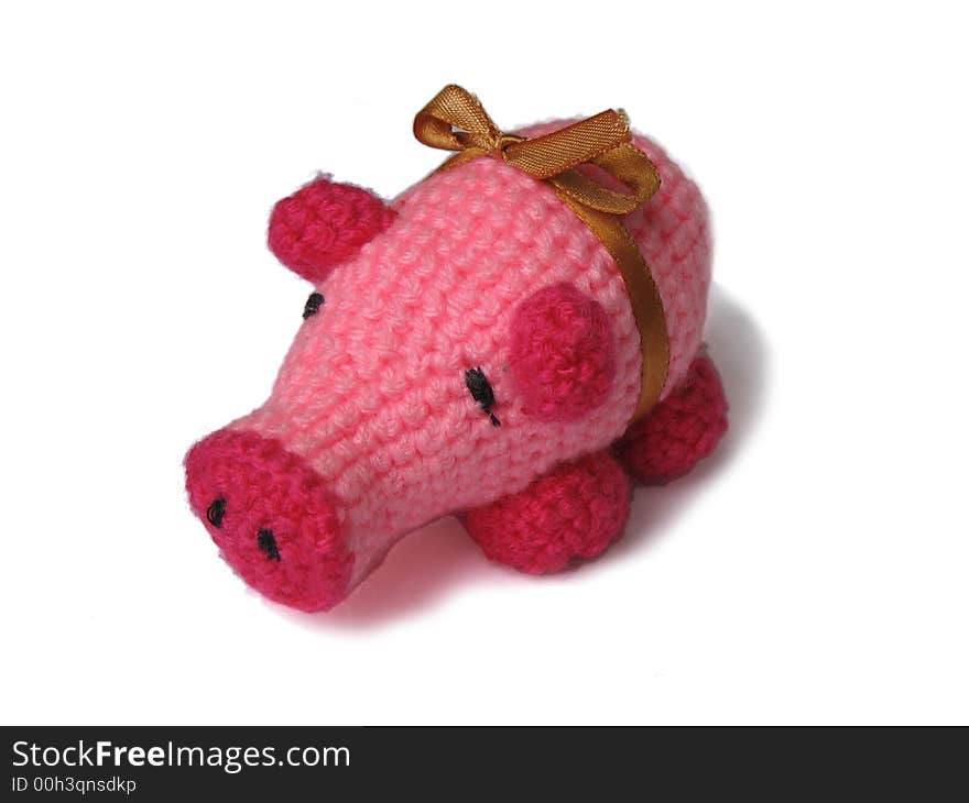 Crocheted Pig