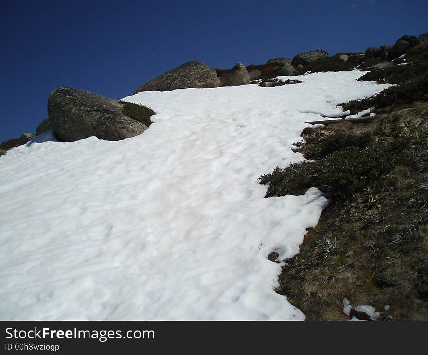 Thredbo, Snowy Mountains of Australia. Thredbo, Snowy Mountains of Australia