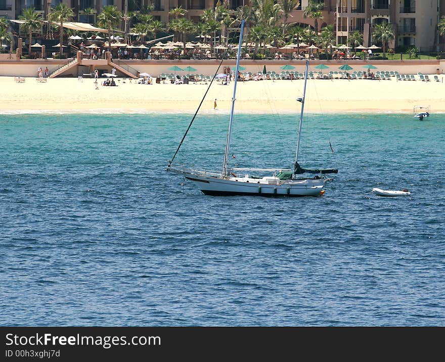 Sailboat at Beach