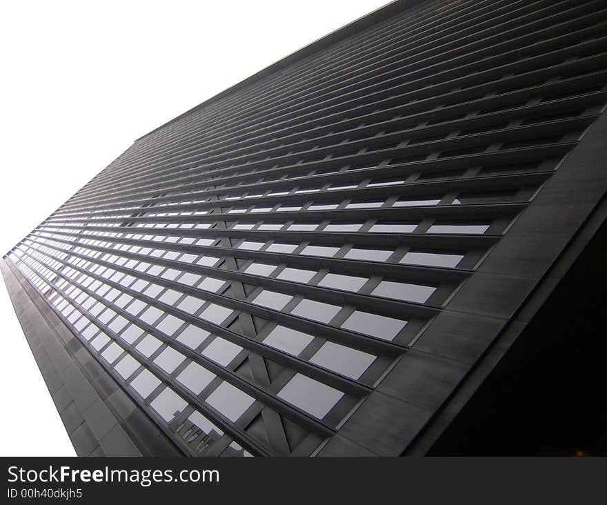 Skyscraper from below