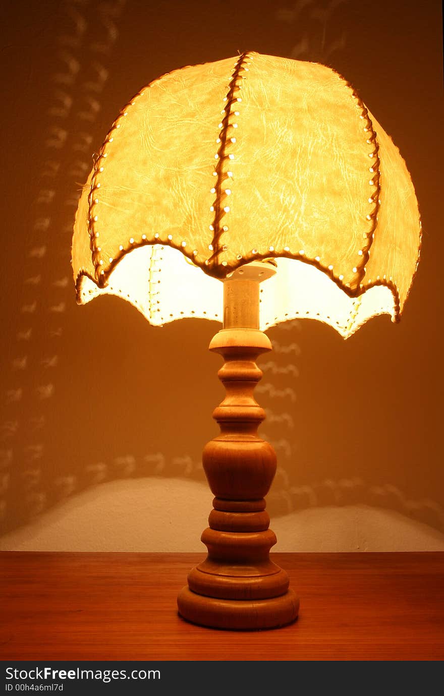 Old table  lamp