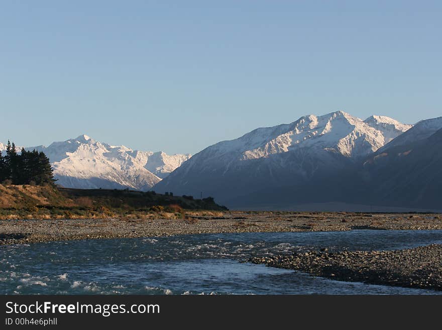 Rakaia River, Canterbury New Z