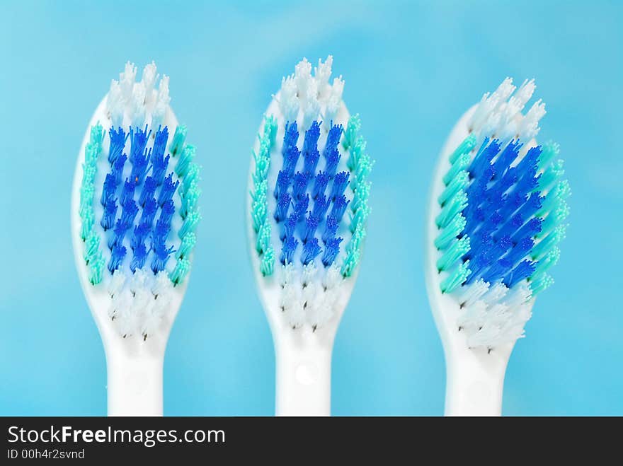 Tooth brush on the table