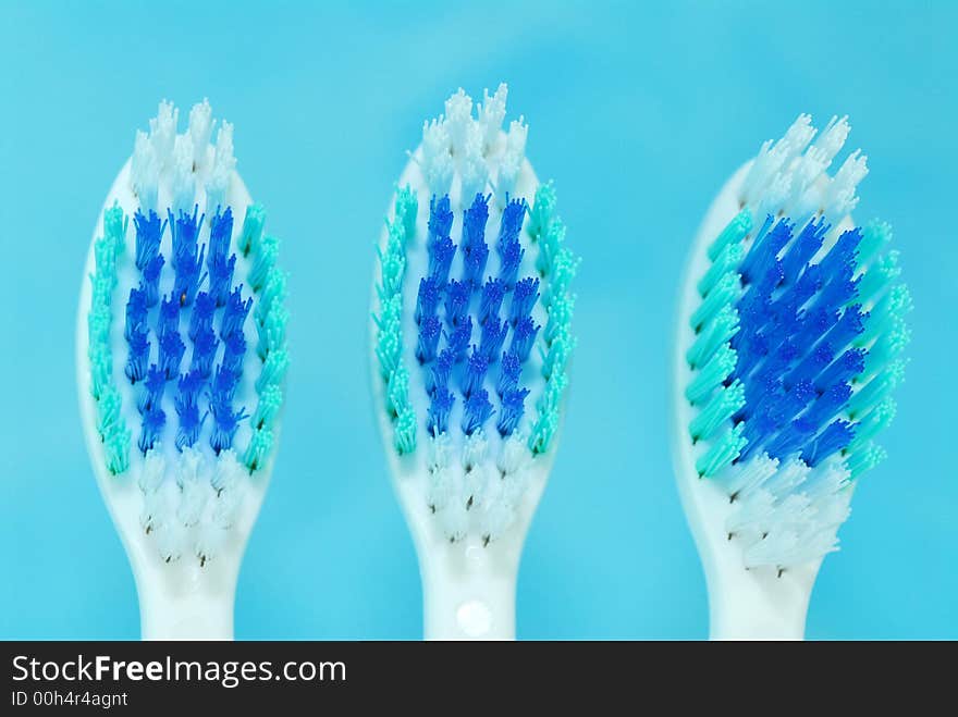 Tooth brush on the table