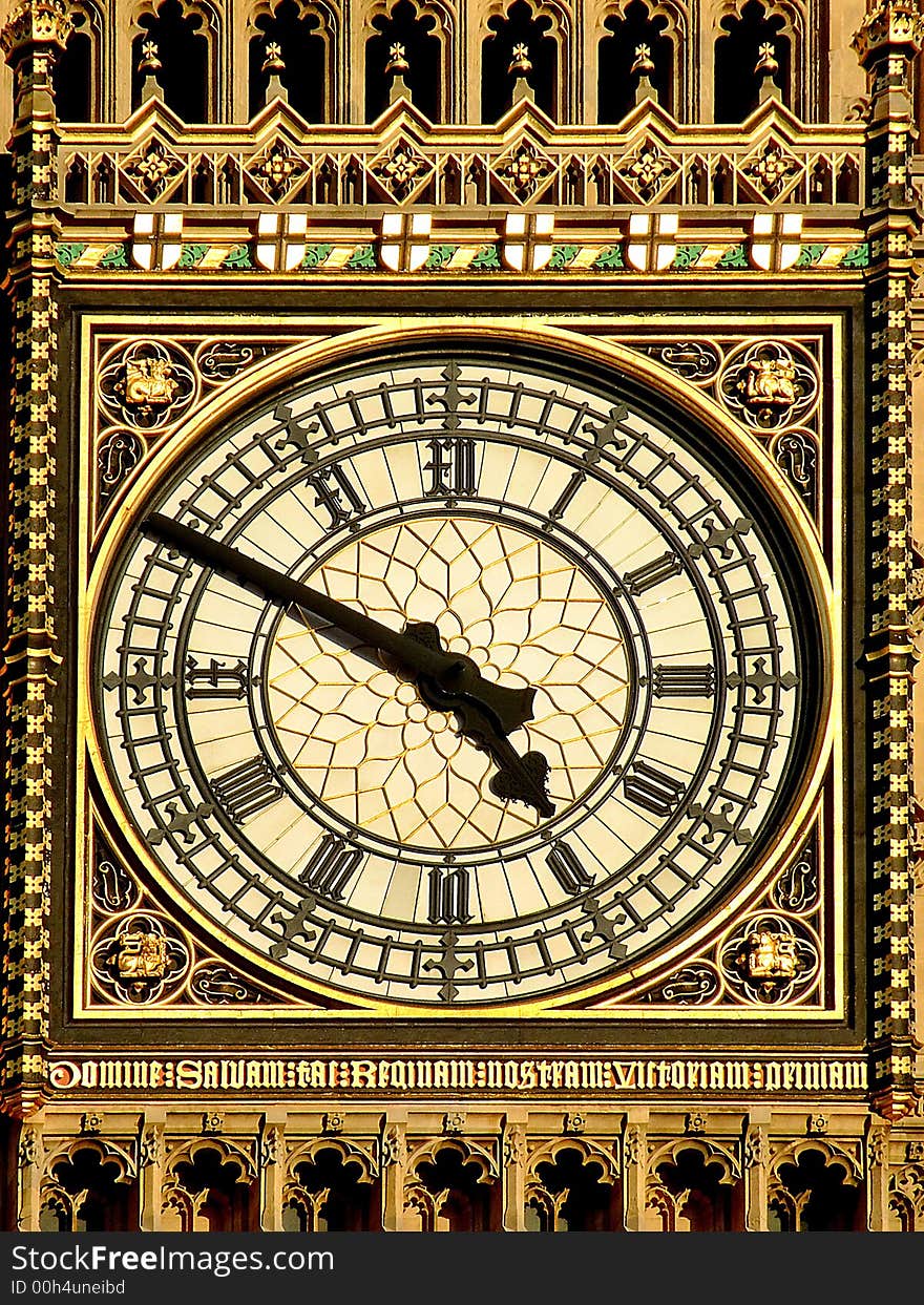 Clock closeup