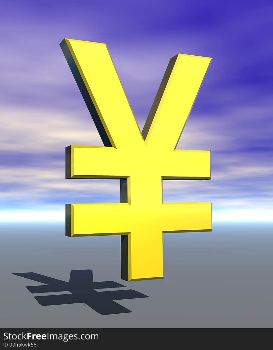 Yen Sign Symbol