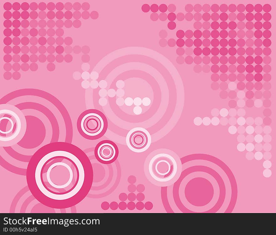 Abstract circle background in purple, rose and white colors. Abstract circle background in purple, rose and white colors.