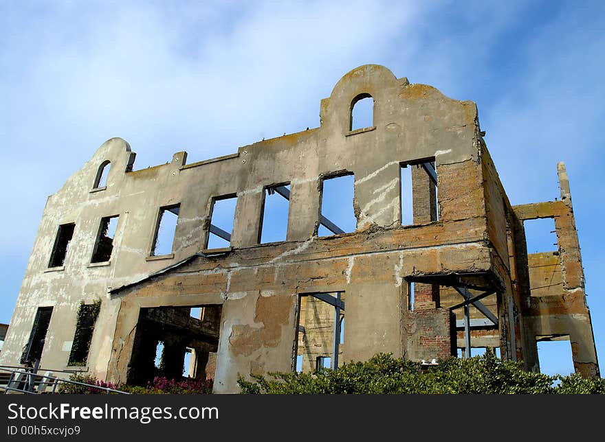 Ruin on Alcatraz