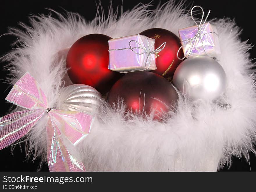 Christmas Baubles In Package