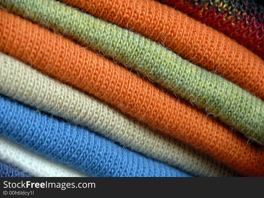 A Close Up Shot Abstract Woollens