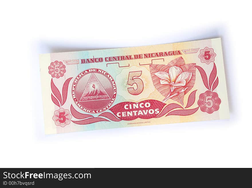 Money from the world collection: nicaragua. Money from the world collection: nicaragua