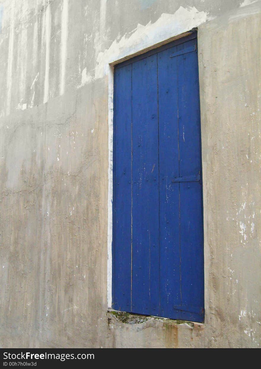 Old door often used in colonization era. Old door often used in colonization era