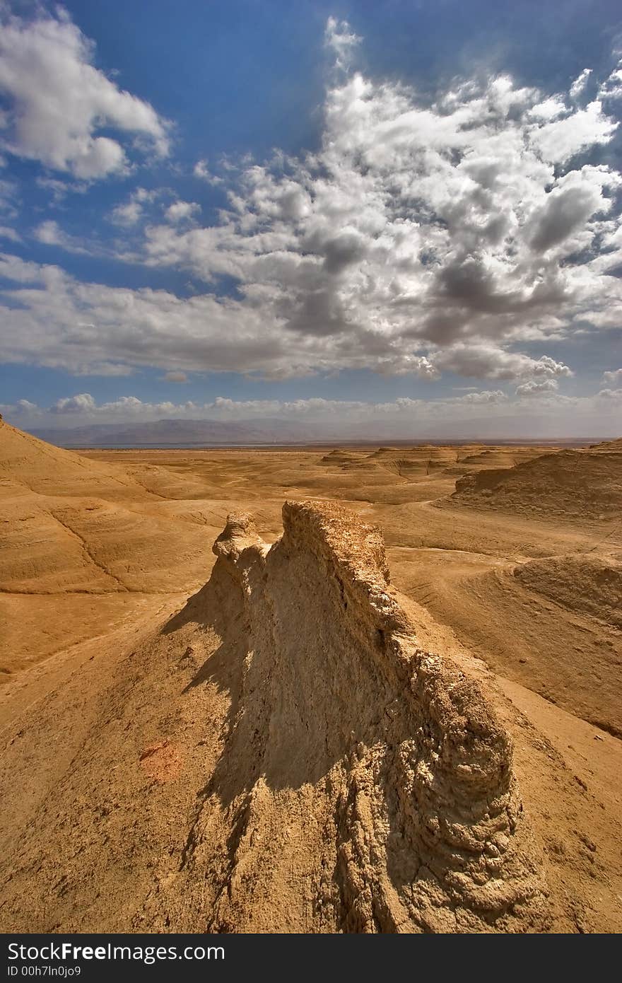 Picturesque ancient mountains about the Dead Sea in Israel. Picturesque ancient mountains about the Dead Sea in Israel