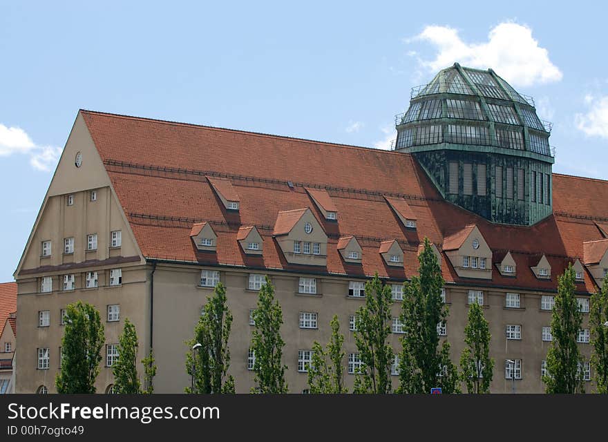 Central office of the Munich custom-house. Central office of the Munich custom-house