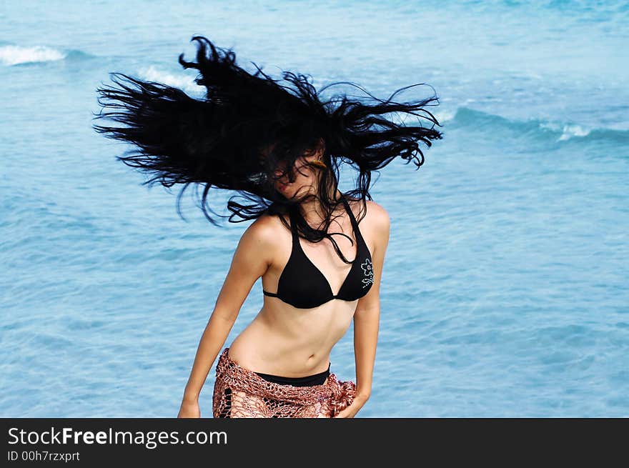 Beach Bikini hairdance