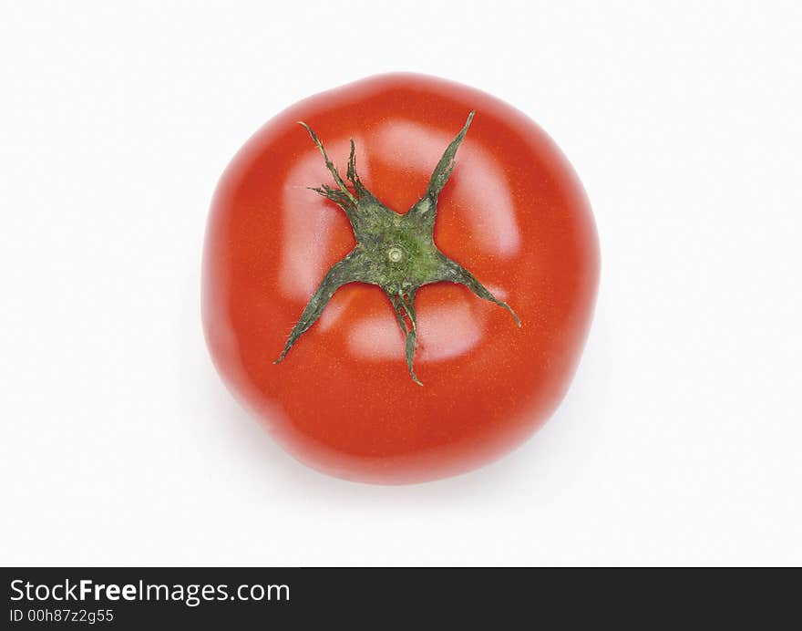 Close-up of a tomato. Close-up of a tomato