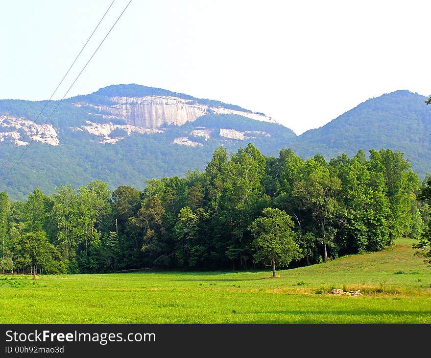 View of Table Rock just off Hwy 11. Pickens, SC calm peaceful beautiful