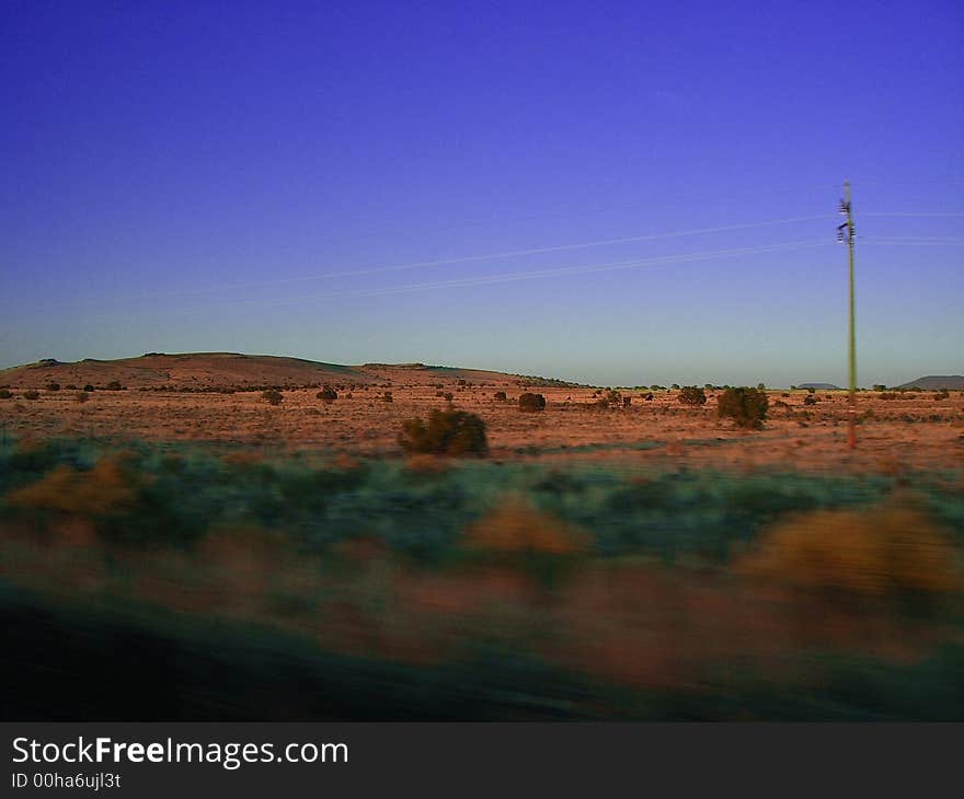 Route Field in Arizona USA