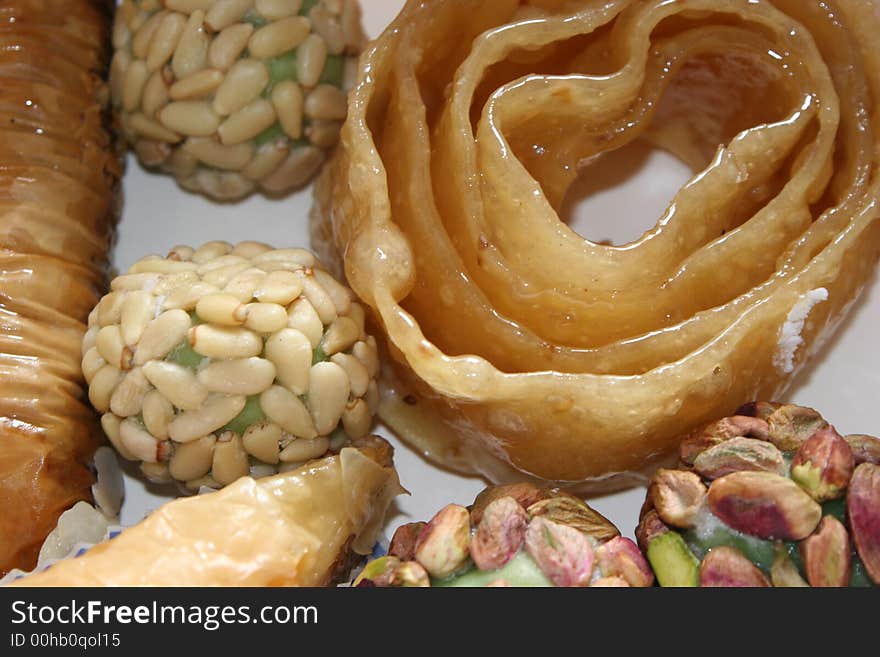 Tunisian pastries for you to eat with your eyes. Tunisian pastries for you to eat with your eyes